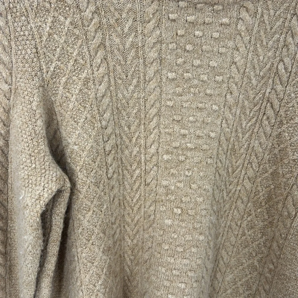 J.Crew acrylic wool alpaca blend sweater L